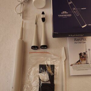 Opened, But UN-Used RarePet Per Oral Care System + Toothpaste